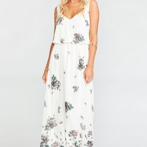 Show Me Your Mumu Kendall Maxi Dress Floral Falls